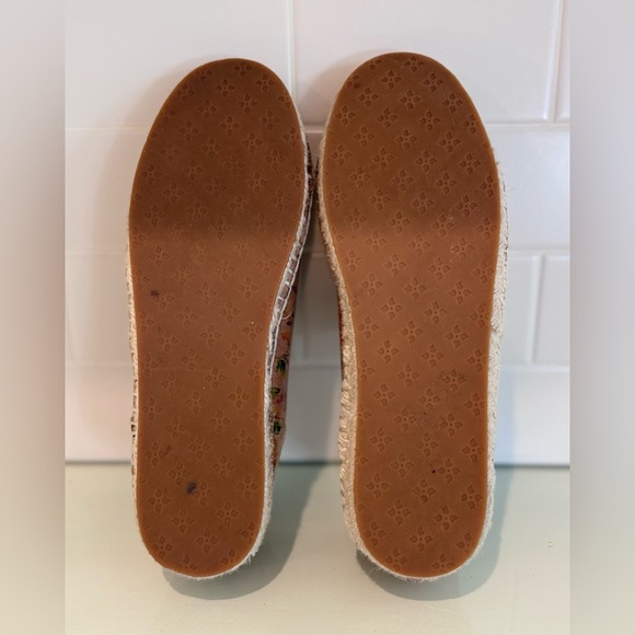 Patricia Nash Antique Floral Leather Slip On Shoes Designer Women’s Size 9.5 - Picture 11 of 11